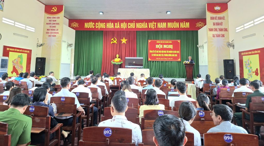 Xuân Hòa: Tổng kết công tác xây dựng Đảng năm 2025, tạo nền tảng cho giai đoạn phát triển mới 1 z7379184030798 7ca6012ea92b37065680a19af37ebadc