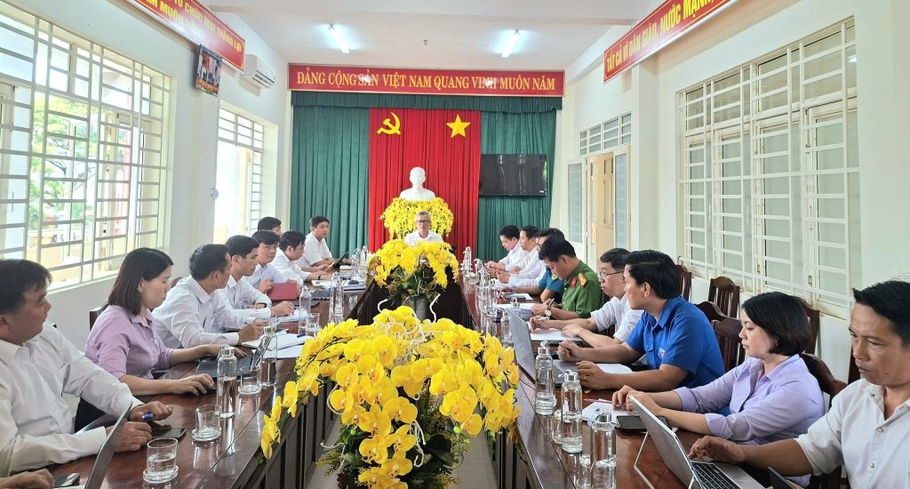 Xã Xuân Hòa tăng cường vai trò lãnh đạo của Đảng trong công tác bầu cử 2026 – 2031 1 593570702 122142130736936791 6152070008096764644 n