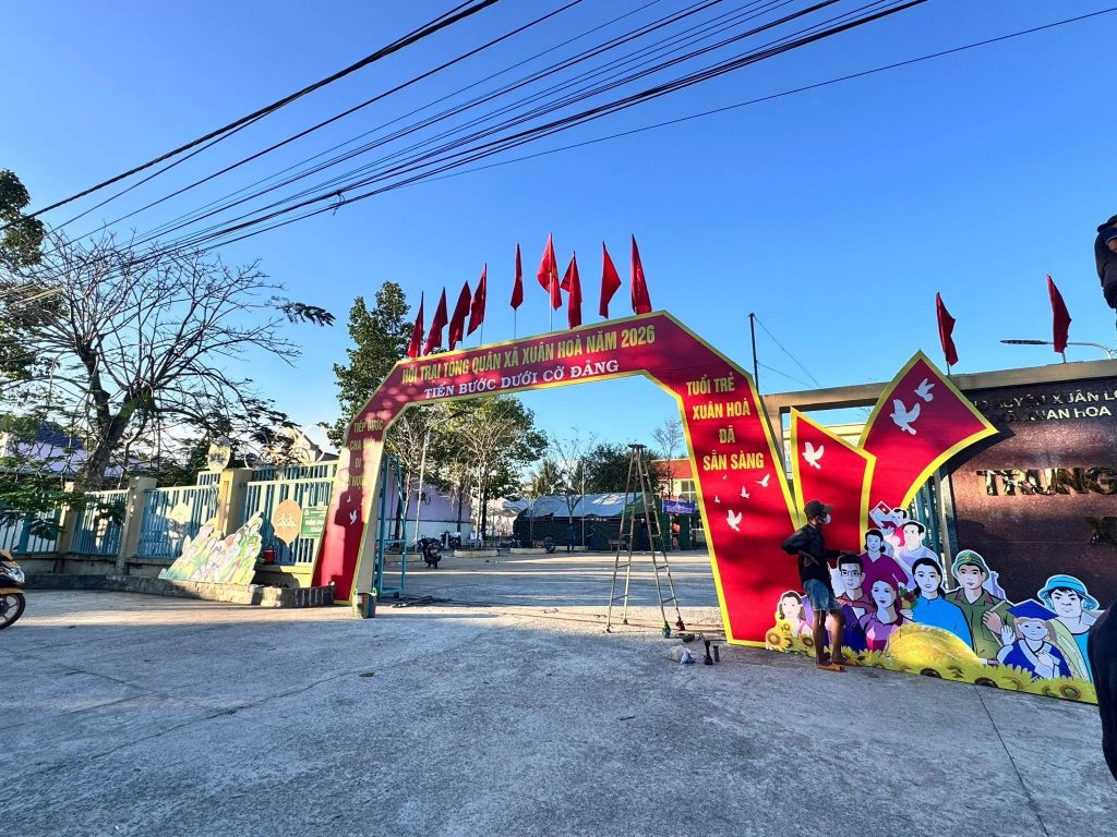 KHẨN TRƯƠNG – CHỦ ĐỘNG – SẴN SÀNG CHO HỘI TRẠI TÒNG QUÂN XÃ XUÂN HOÀ NĂM 2026 1 643979130 122157563180936791 423370423326132616 n