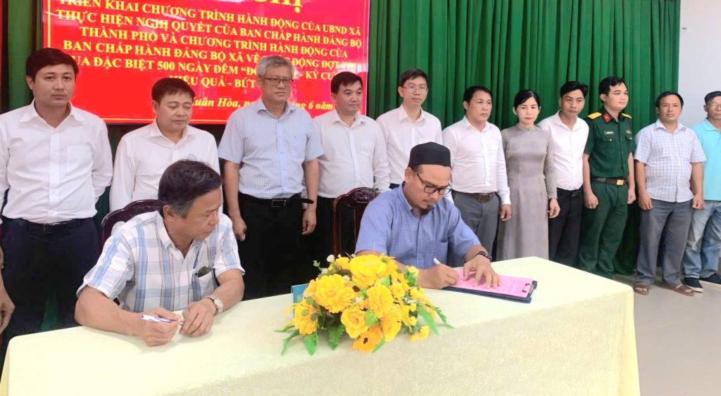 XUÂN HÒA: BIẾN PHONG TRÀO “500 NGÀY ĐÊM” THÀNH ĐỘNG LỰC BỨT PHÁ PHÁT TRIỂN ĐỊA PHƯƠNG 1 712684352 122170773506936791 1680091230595197279 n